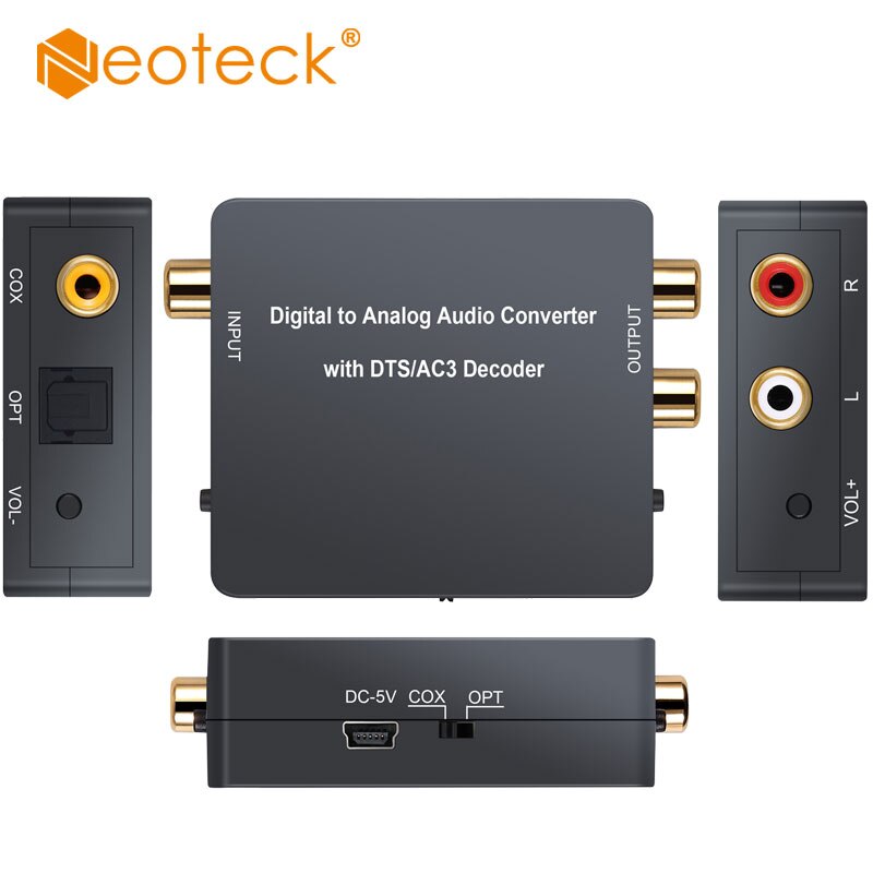 Neoteck--Ƴα  ڴ ,  SPDIF 佺ũ/ 5.1CH  -2CH Ƴα ׷ 